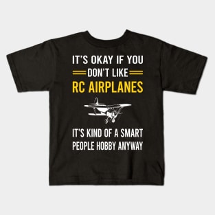 Smart People Hobby RC Airplane Airplanes Plane Planes Kids T-Shirt